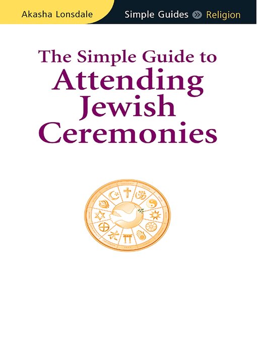Title details for Simple Guide to Attending Jewish Ceremonies by Simple Guides - Available